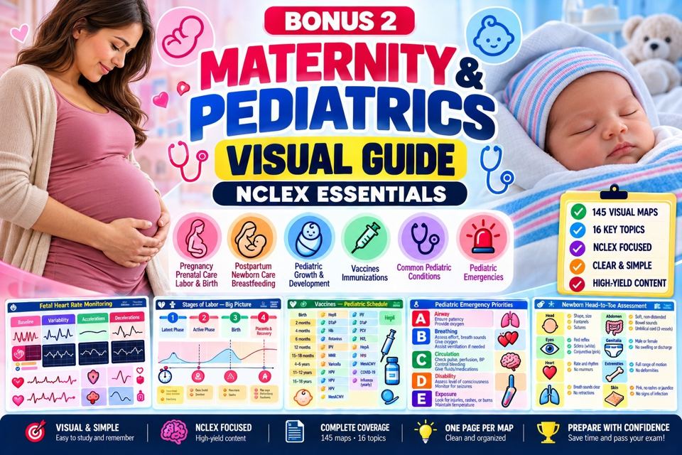 Maternity & Pediatrics Visual Guide