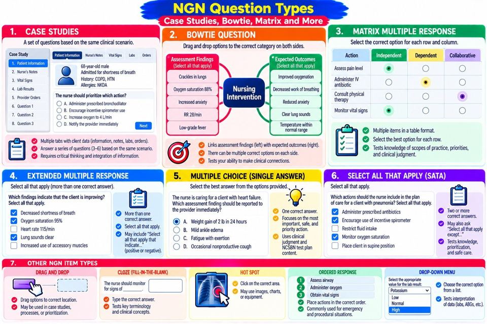 NCLEX mind map — sample 1