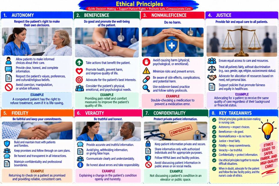 NCLEX mind map — sample 2