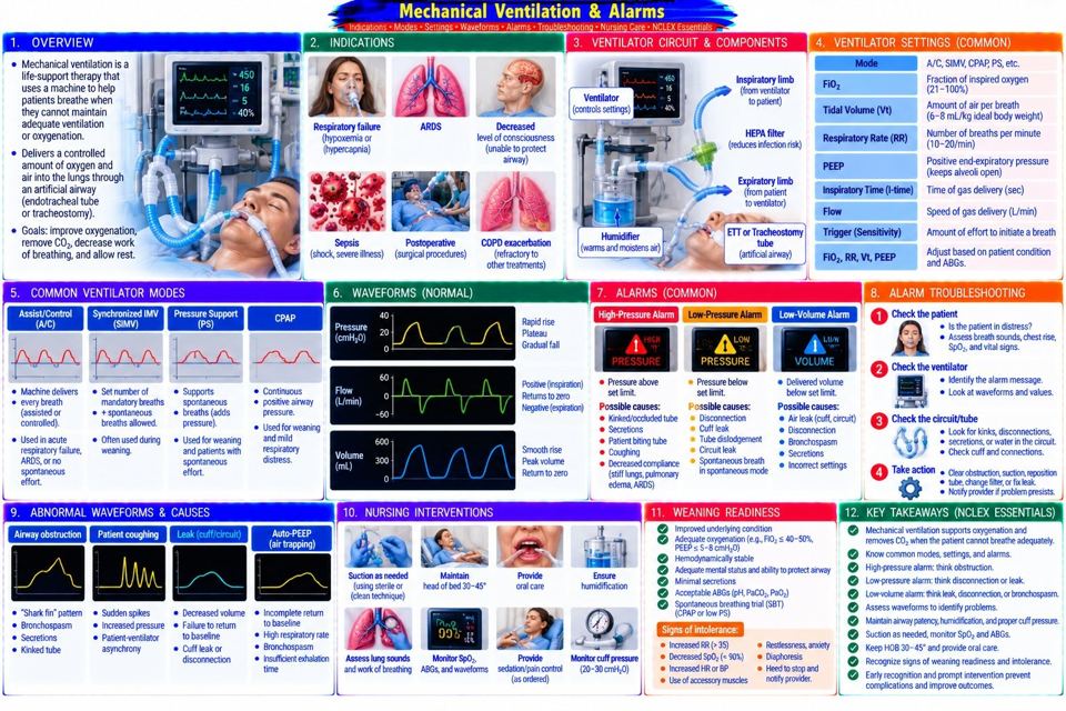NCLEX mind map — sample 11