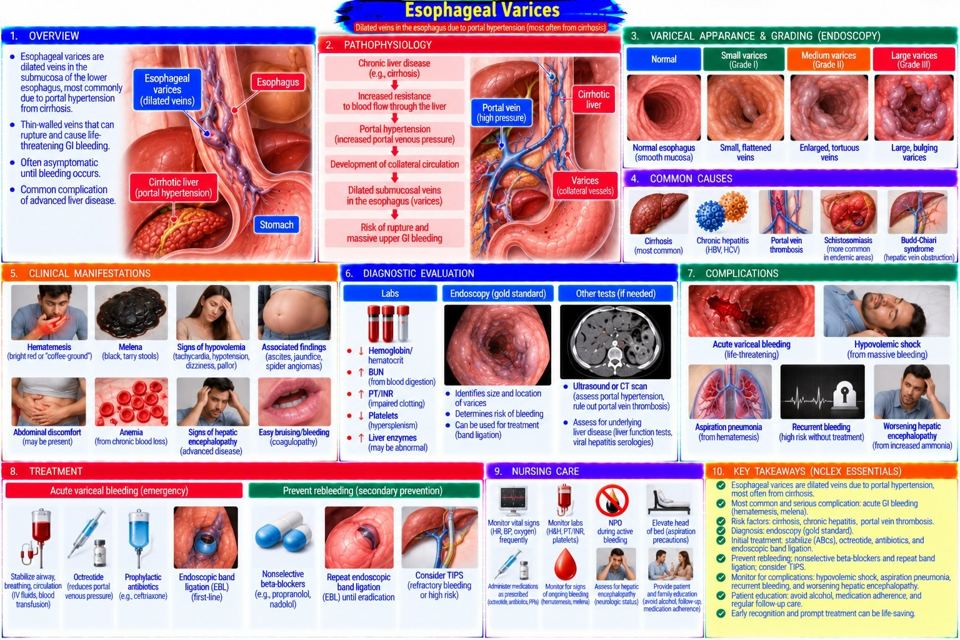 NCLEX mind map — sample 12